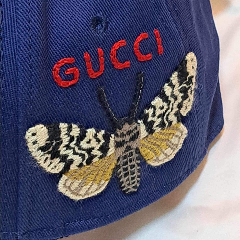 Gucci x NY Yankees (MLB) Canvas Baseball Cap - Picture 4 of 13